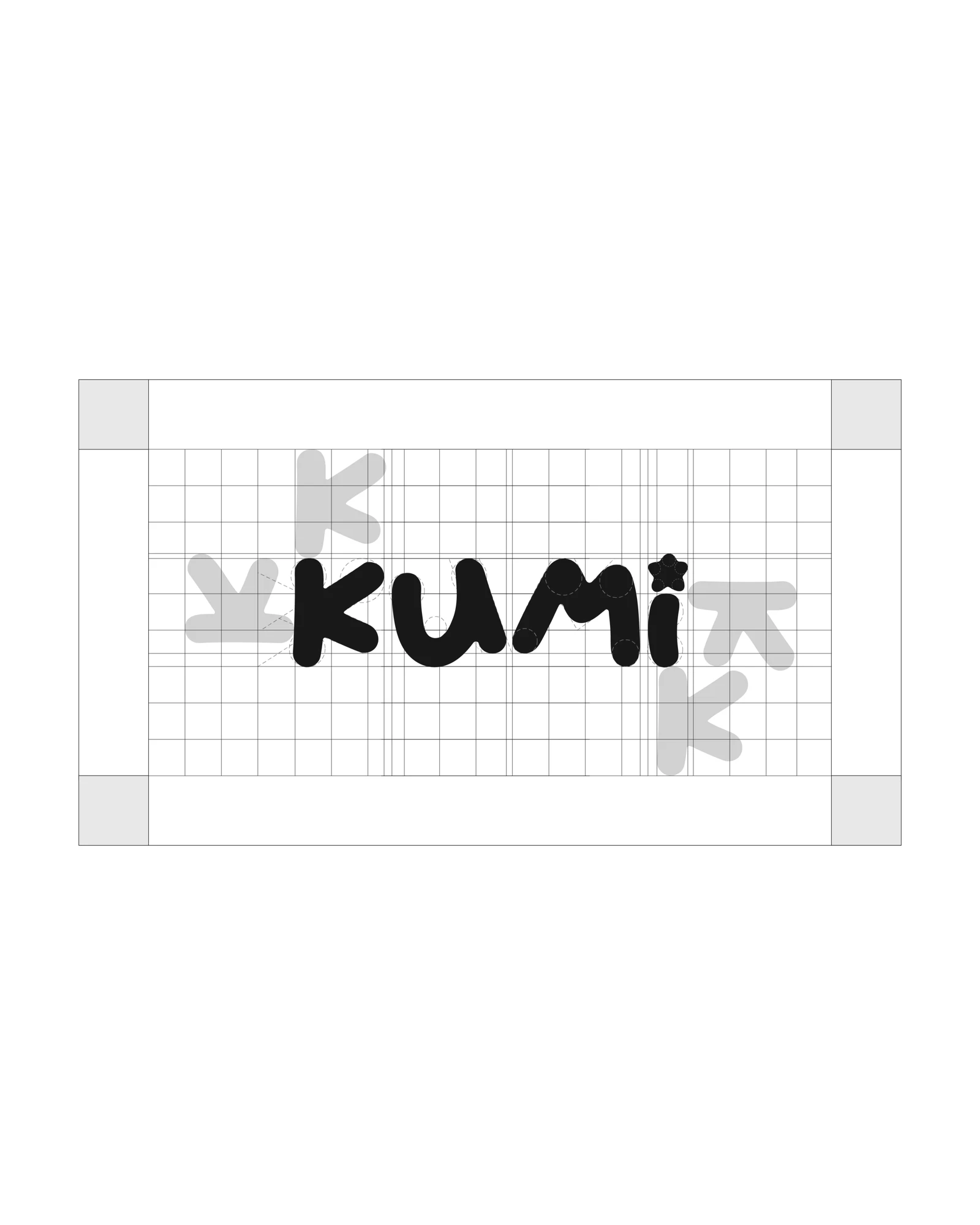 Kumi: Construcción del logotipo