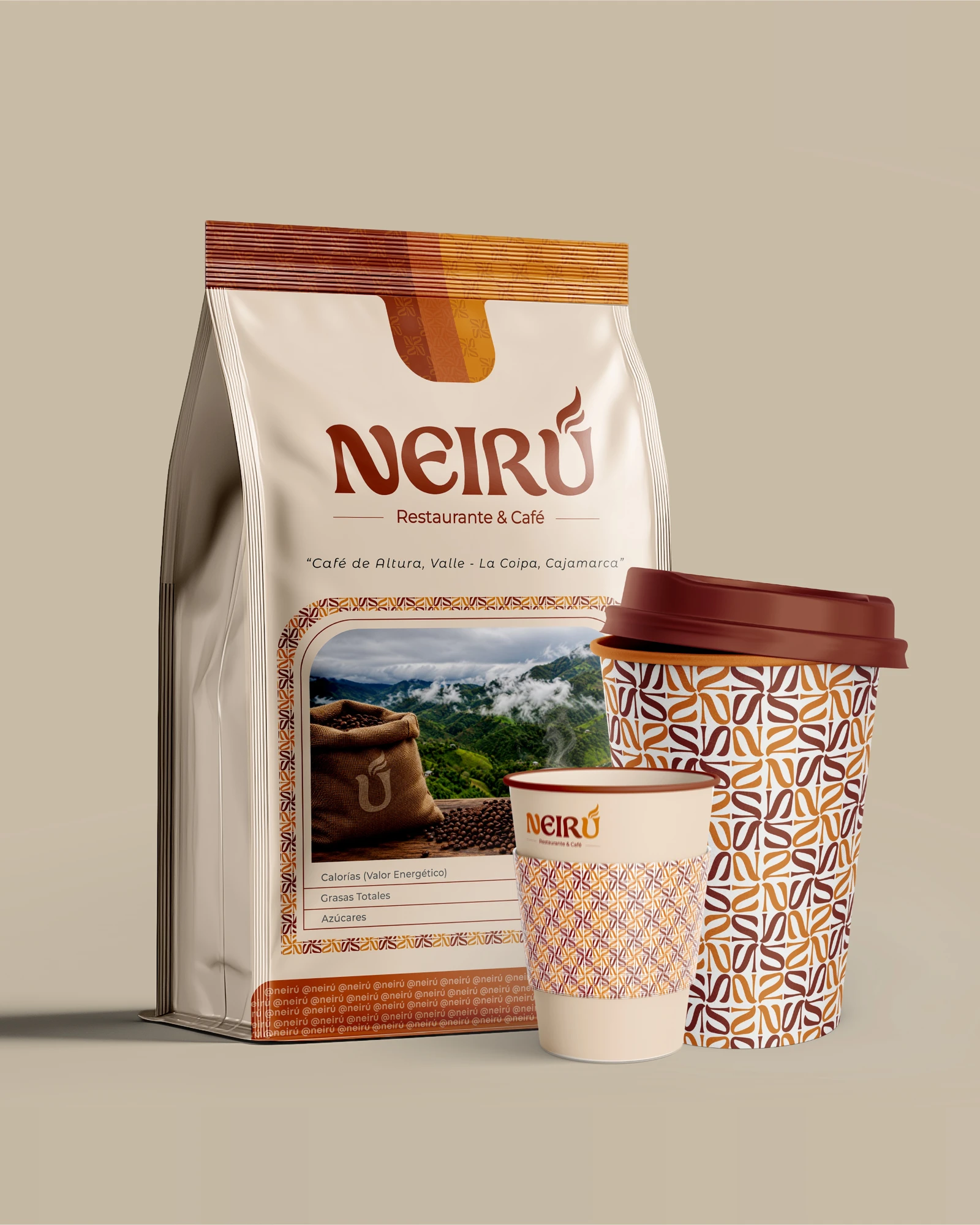 Neirú — packaging y aplicaciones
