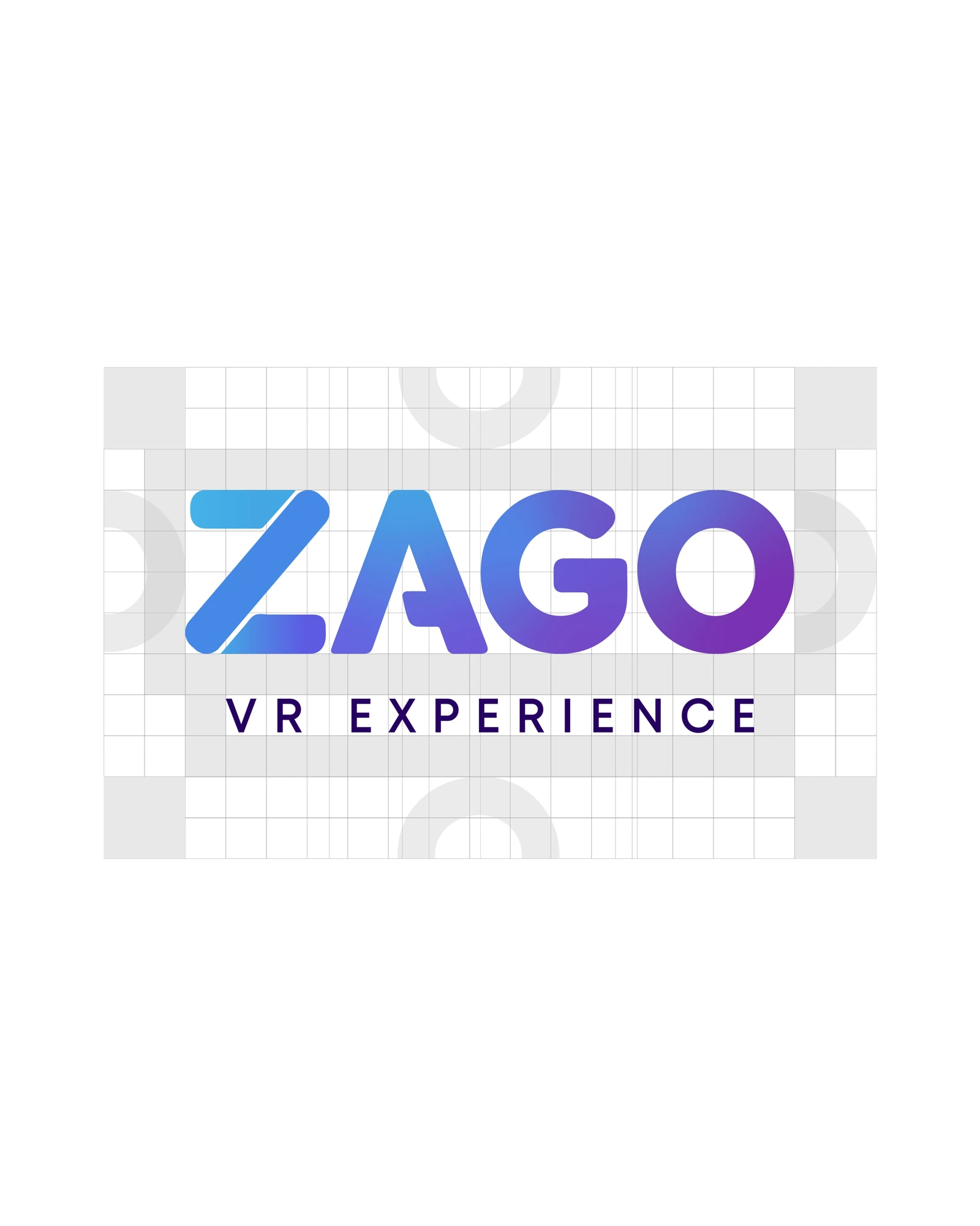Zago VR: Logotipo y construcción